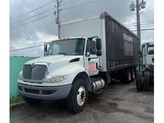 2016 INTERNATIONAL 4400 CURTAIN SIDE BOX TRUCK