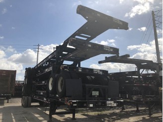 2011 HYUNDAI 40 FOOT GOOSENECK CHASSIS TRAILER