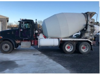 2002 PETERBILT CONCRETE MIXER TRUCK