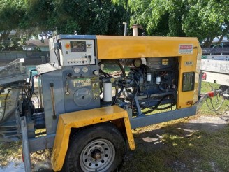 2017 PUTZMEISTER TK40 CONCRETE PUMP TRAILER