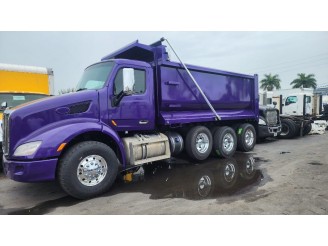 2018 PETERBILT 579 DUMP TRUCK