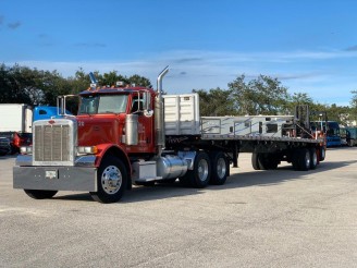 COMBO PACKAGE - 2007 PETERBILT TRUCK - TRAILER - PIGGYBACK